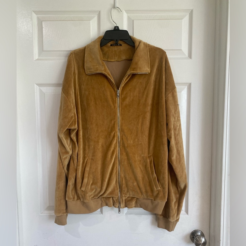 Suzi Kondi Tan Track Jacket